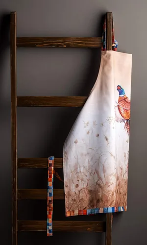 Vista 812 de Maison d' Hermine Delantales para mujer con bolsillo, 100% algodón (27.50 x 31.50 pulgadas)
