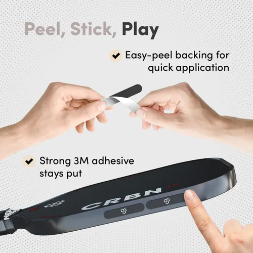 Vista 3 de CRBN Pickleball - Tungsten and Lead Tape for Pickleball Paddles Enhance Paddle Stability & Expand Sweet Spot
