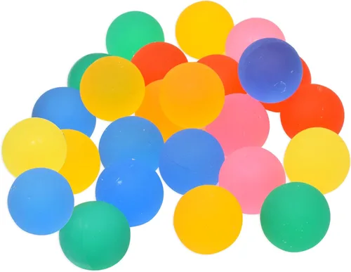 Vista 8 de Kiddie Play 25 Bouncy Balls for Kids Party Favors Bouncy Ball 27mm Superball Small Rubber Balls for Kids