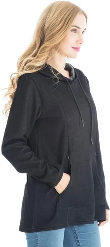 Vista 56 de Bearsland - Sudadera de lactancia y maternidad para mujer, con bolsillos y capucha