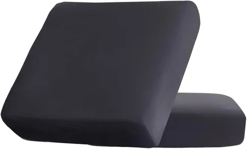 Vista 12 de AURLOE Fundas impermeables para sofá de 2 piezas, funda elástica para sofá, protector de muebles con elástico, adecuado para loveseat, sofá de 2