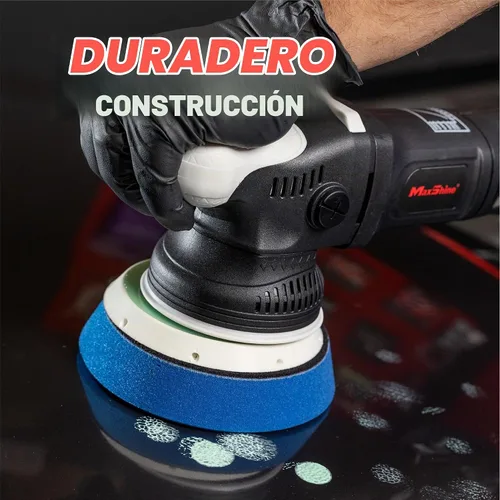 Vista 4 de Maxshine Placa de respaldo universal DA de 5 pulgadas Pro Series – Soporte de almohadilla de gancho y bucle, rosca de 5/16 pulgadas – Se adapta a