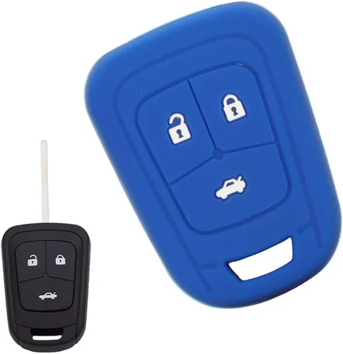 Vista 3 de Funda de silicona para llavero de coche para Chevrolet Aveo Silverado Colorado Volt TrailBlazer E-10 Concept Epica