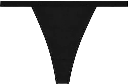 Vista 4 de Nabtos Intimates - Ropa interior transpirable, tangas con tira de algodón, bragas para mujer, lencería sexy (6 unidades)