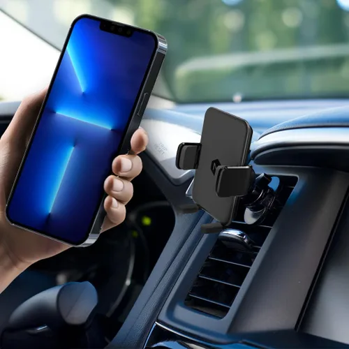 Vista 2 de Soporte de teléfono para automóvil – Soporte ajustable para teléfono celular – Soporte universal para teléfono celular – Soporte de teléfono