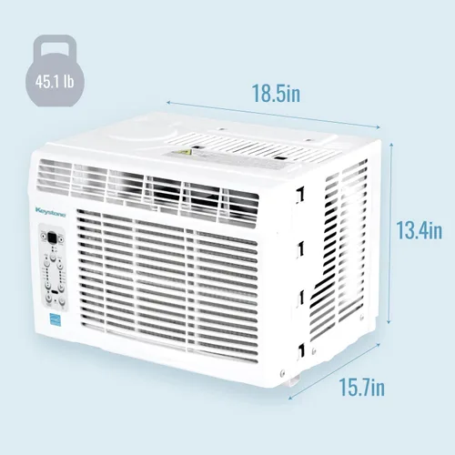 Vista 10 de Energy Star 6,000 BTU - Aire acondicionado para ventana con mando a distancia LCD Follow Me 115 V, deshumidificador, control remoto inteligente