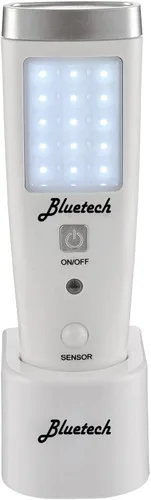 Vista 2 de BLUETECH BlueTech LED Linterna Luz de noche para preparación de emergencia, unidad portátil con detección de movimiento, luz de falla de potencia