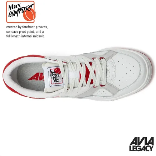 Vista 4 de Avia 855 - Tenis de baloncesto para hombre, tenis retro para interiores o exteriores, calle o cancha, tallas 7 a 15