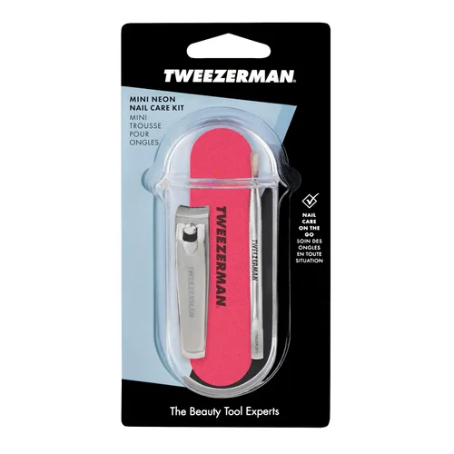 Vista 6 de Kit de cuidado de uñas mini neón Tweezerman