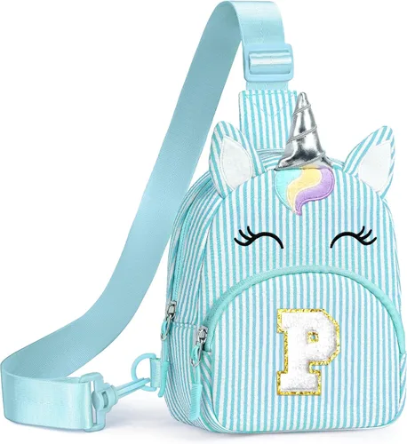 Vista 67 de YOOLIFE Regalos de cumpleaños para niñas y niños, bolsa de unicornio, Azul