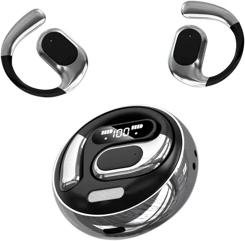 Vista 8 de Auriculares de traducción AI en tiempo real, 144 idiomas 3 en 1, auriculares inalámbricos Bluetooth para iOS y Android, para Blanco