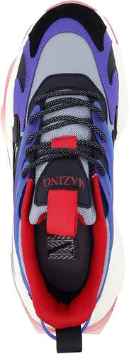 Vista 3 de Mazino Glacier Fashion - Tenis gruesos para hombre, zapatos casuales de atletismo para hombre