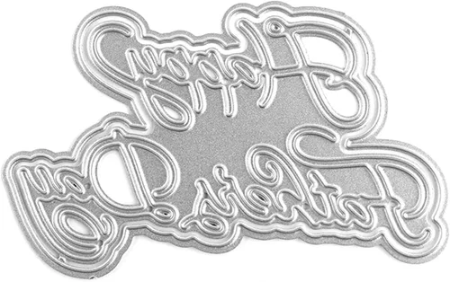 Vista 7 de 2 troqueles de corte de metal para tarjetas alfabetos, letras de metal para álbumes de recortes, manualidades, plantillas de grabado en relieve