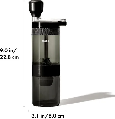 Vista 6 de OXO Brew - Molinillo de café manual de rebabas