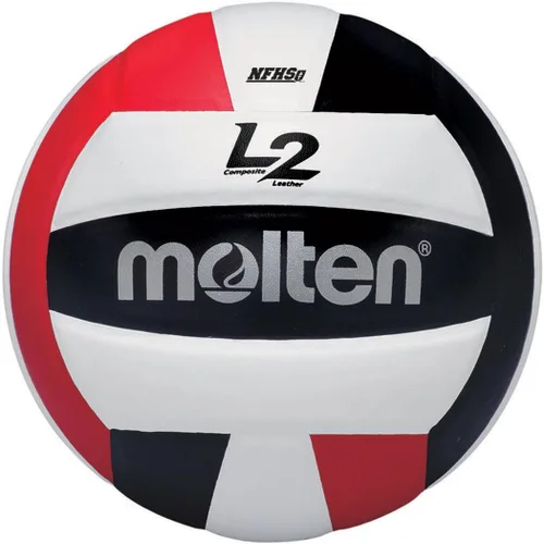 Vista 2 de Molten L2 - Balón de voleibol, aprobado por la NFHS