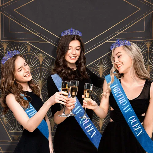 Vista 3 de Birthday Sash, Tiaras for Women, Birthday Sash for Women, Birthday Crown, Crowns for Women, Birthday Crown Adult Woman, Queen Crowns for Women