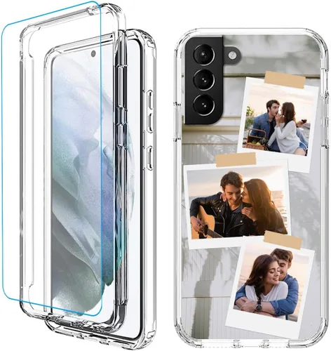 Vista 12 de Funda para teléfono con foto personalizada para Samsung Galaxy S21 5G, cubierta personalizada con imagen, texto, logotipo