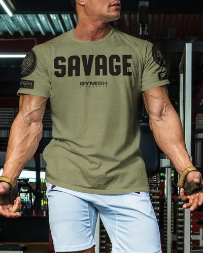 Vista 3 de Camisas de entrenamiento para hombres, camisa de gimnasio con refranes divertidos para levantar