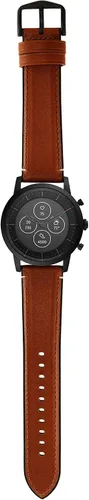 Vista 7 de Fossil Reloj inteligente híbrido Collider HR para hombre con pantalla de lectura siempre encendida frecuencia cardíaca seguimiento de actividad