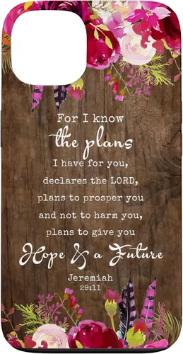 Vista 7 de for I Know The Plans I Have for You - Funda cristiana para iPhone 17 de Jeremías 29:11