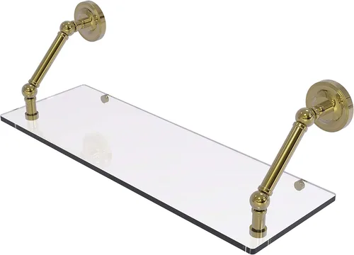 Vista 51 de Allied Brass PR-1/22-ORB Pr - Estante de vidrio con bordes biselados de 1 pulgada, 22 pulgadas, bronce aceitado