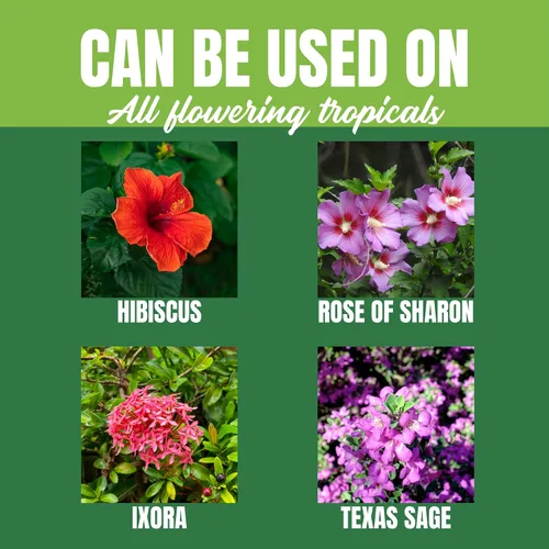 Vista 3 de Nelson Plant Food - Fertilizante NutriStar Hibiscus - Alimento para plantas de interior y exterior - Fertilizante de hibisco tropical para todas