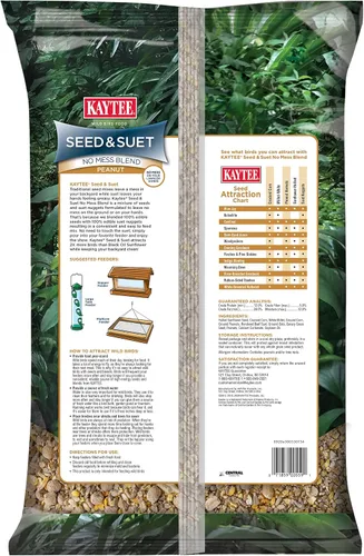 Vista 5 de Kaytee Semilla y Sebo Sin Desorden Maní 10 Libras