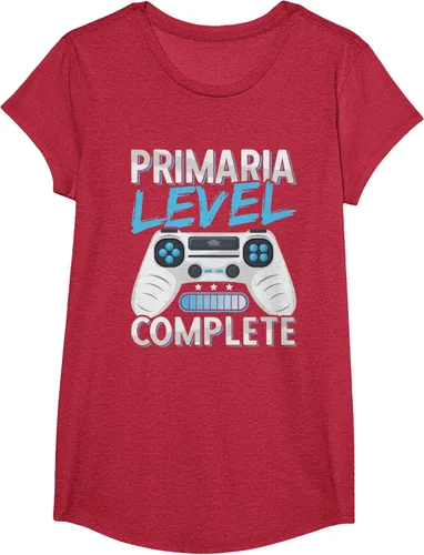 Vista 64 de Camiseta completa de diploma de escuela primaria de graduación, Negro