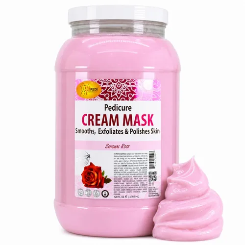 Vista 9 de SPA REDI - Máscara de Crema para Cuerpo y Pies, Rosa Sensual, 16 Oz - Masaje de Pedicura para Pies y Cuerpo Cansados, Hidratante, Piel Fresca