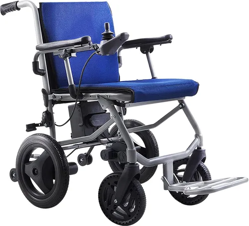 Vista 11 de Culver Mobility Kano - Silla de ruedas eléctrica plegable, tamaño de viaje, sillas de ruedas para adultos, ligera, silla eléctrica plegable