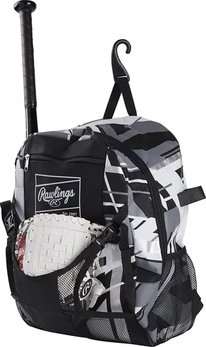 Vista 9 de Rawlings Remix Backpack Equipment Bag T-Ball & Youth Softball Multiple