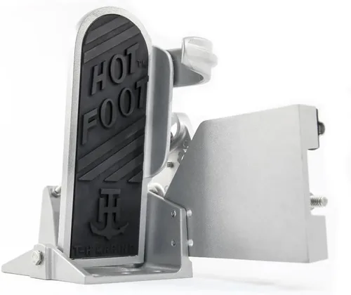 Vista 6 de T-H Acelerador de pie original caliente gris marino HF-1-DP Plateado