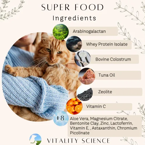 Vista 3 de Súper alimento para perros - Suplemento multivitamínico y mineral