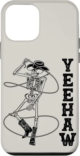 Vista 16 de Western Cowboy Skeleton Yeehaw Rodeo Southern Country Music Case for iPhone 17