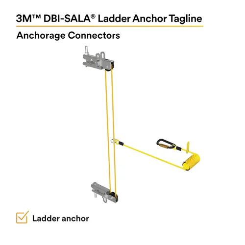 Vista 2 de 3M Lema DBI-SALA, anclaje de escalera 6100566, 1 cada uno
