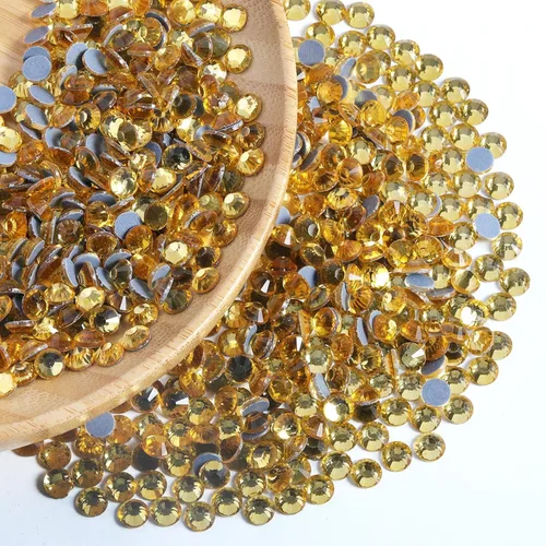 Vista 101 de 6000 PIEZAS Diamantes de Imitación Hotfix a Granel, Diamantes Naranja para Manualidades y Ropa, Diamantes de Imitación para Decoración DIY, SS10