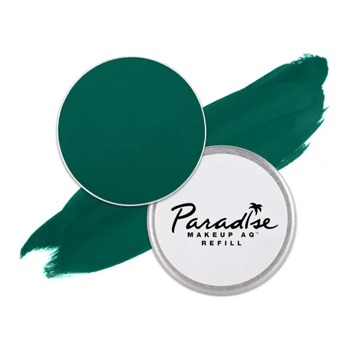 Vista 100 de Mehron Makeup Paradise Makeup AQ - Tamaño de recambio Escenario y Cine, pintura facial y corporal, belleza, cosplay, Halloween, pintura facial
