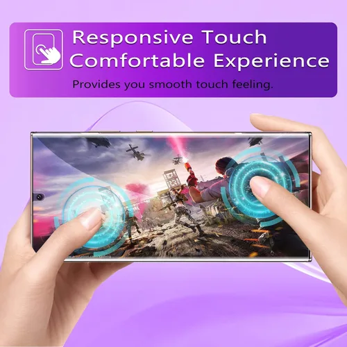 Vista 7 de Lesakit - Protector de pantalla de privacidad antiluz azul para Samsung Galaxy Note 20 Ultra de 6.9 pulgadas con 2 protectores de lente de cámara