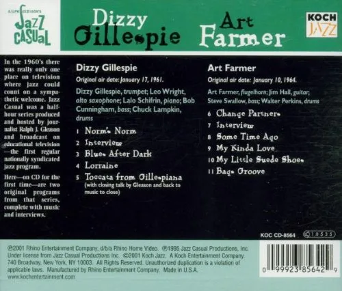 Vista 2 de Jazz Casual Dizzy Gillespie & Art Farmer