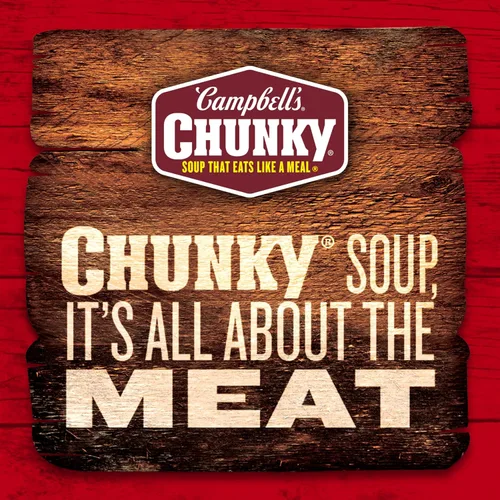 Vista 8 de Sopa Campbell’s Chunky, Gumbo de Pollo y Salchicha, lata de 18.8 oz (Caja de 12)