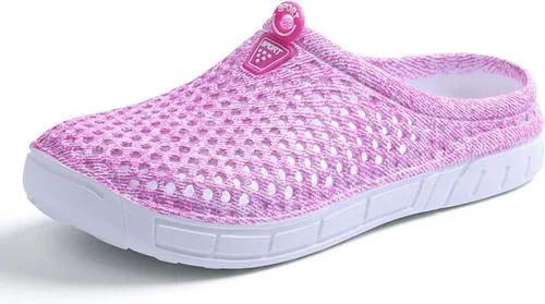 Vista 16 de CERYTHRINA Zuecos de jardín para mujeres, zapatos transpirables de secado rápido, sandalias, pantuflas, calzado de playa