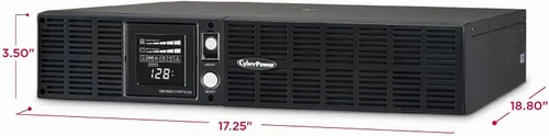 Vista 5 de CyberPower Respaldo de batería de UPS LCD con aplicación inteligente