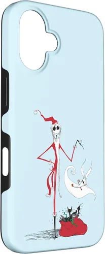 Vista 70 de Disney Nightmare Before Christmas Holiday Jack & Zero - Carcasa para iPhone 17