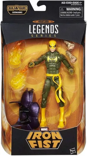 Vista 2 de Figura de acción de Iron Fist de Marvel, 6 pulgadas