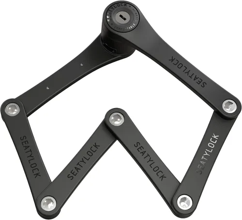 Vista 6 de Seatylock FoldyLock Mini Candado Plegable para Bicicleta - Candado de Bicicleta Ligero Patentado de Servicio Pesado - Protector Antirrobo con Llave