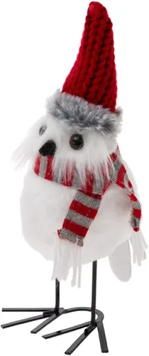 Vista 19 de Boston International Figura decorativa de mesa navideña de invierno, juego de 2, cardenal de Navidad