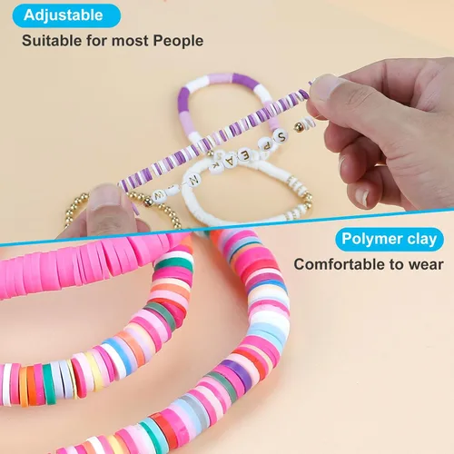 Vista 2 de HOUPEACE Juego de 5 pulseras de la amistad Taylor 1989 antihéroe para Eras Music, juego de pulseras de joyería inspiradas en el álbum de Taylor