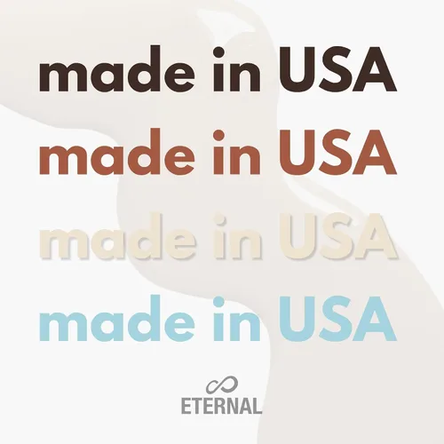 Vista 3 de Eternal Juego de 4 esmaltes de uñas: larga duración, secado rápido y libre de crueldad. Fabricado en Estados Unidos - 0.46 onzas líquidas cada uno