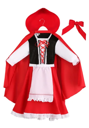 Vista 12 de Disfraz de caperucita roja para adulto Multicolor