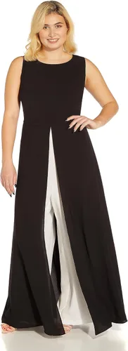 Vista 3 de Adrianna Papell Mono de crepé para mujer